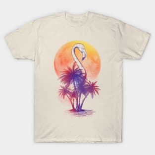 Flamingo island T-Shirt